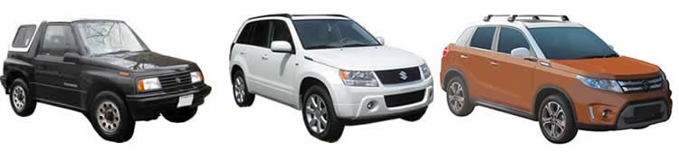 Suzuki vitara vehicle image for roof racks